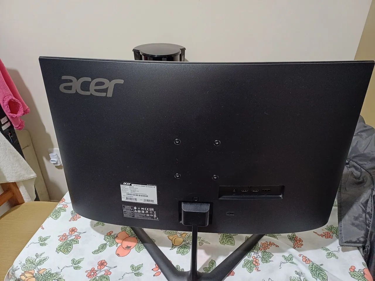 Monitor acer nitro 27 polegadas de 180hz curvo 