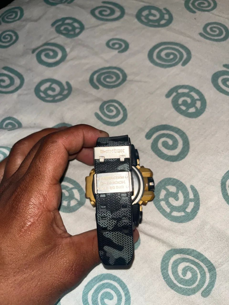 relógio g-shock mudmaster preto e dourado - Foto 2