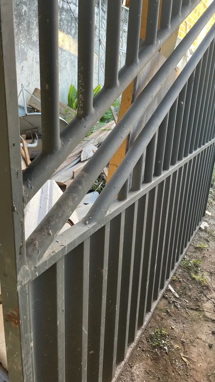 Portão de ferro novo na chapa 18 - Foto 4