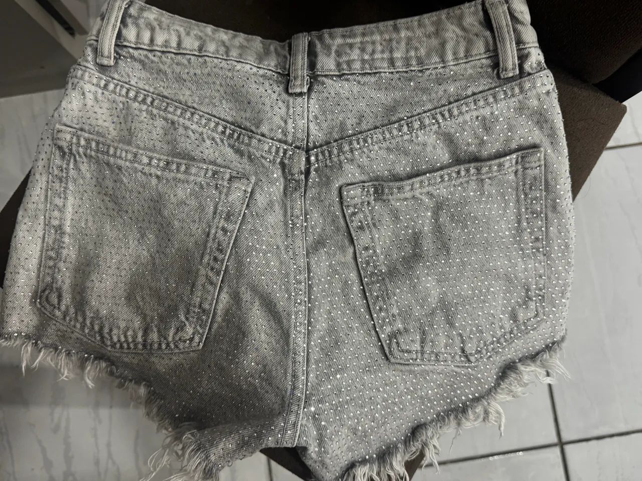SHORT DE STRASS ZARA  - Foto 2