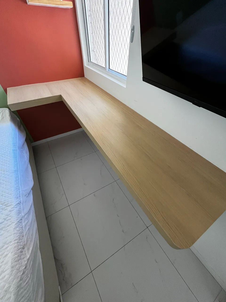 Mesa de escritório em L  - Foto 2