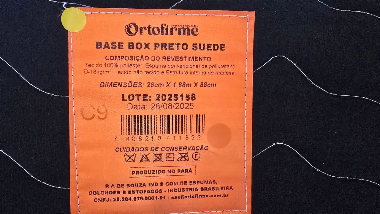 Cama solteiro BOX - BASE + COLCHÃO - Foto 4