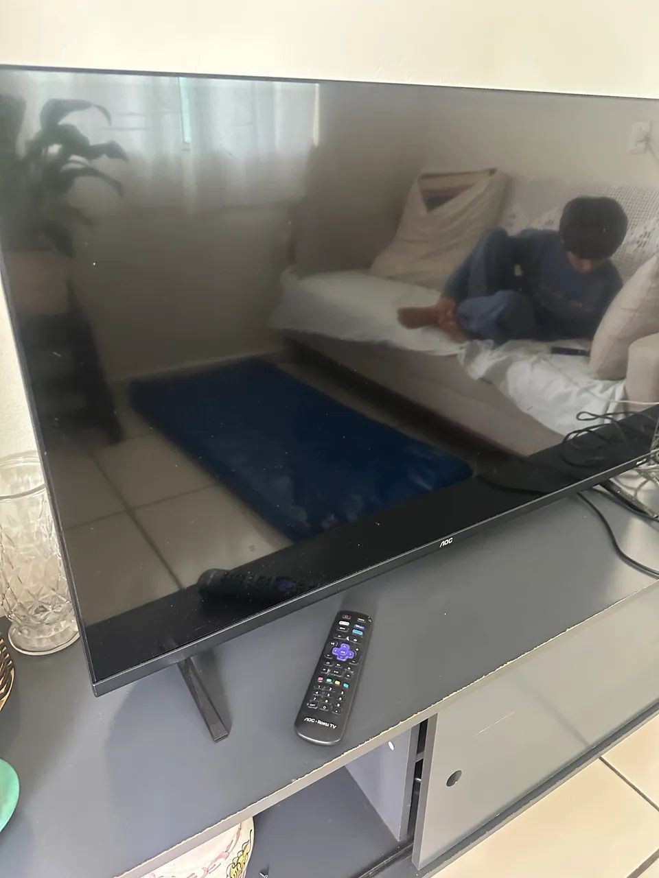 Smart 43 três meses NF novinha  - Foto 4
