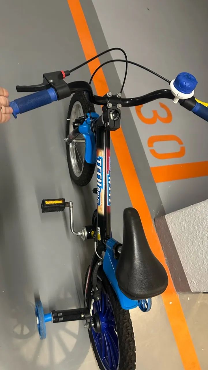 Bicicleta Aro 16 azul  - Foto 4