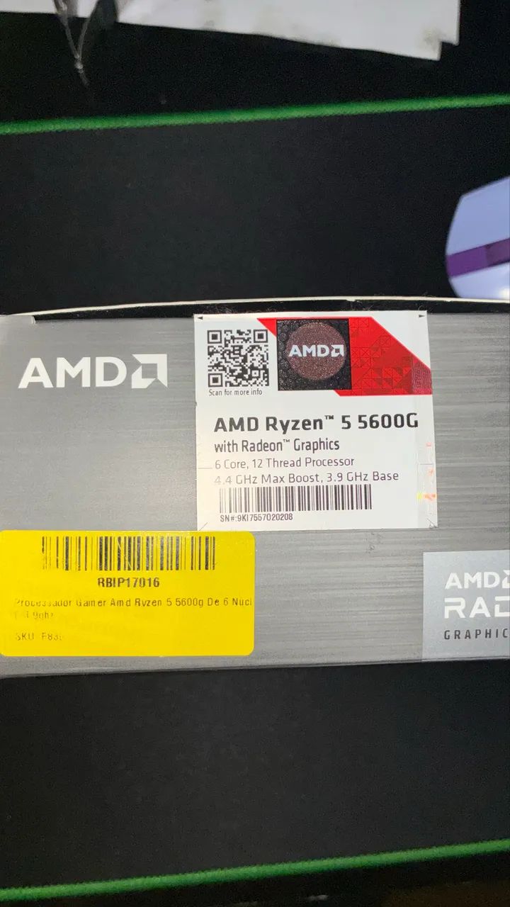 AMD RYZEN 5 5600G + COOLERBOX 