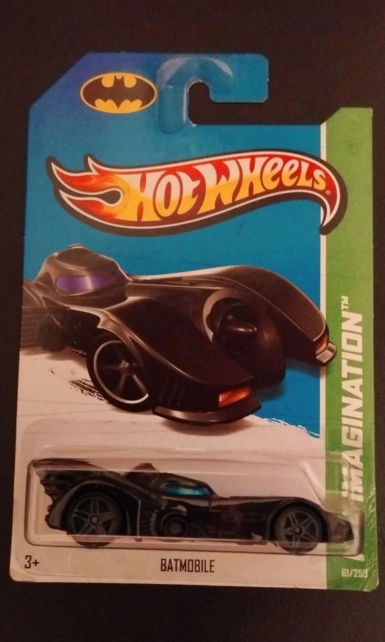 Carrinho da hot wheels BATMOBILE 
