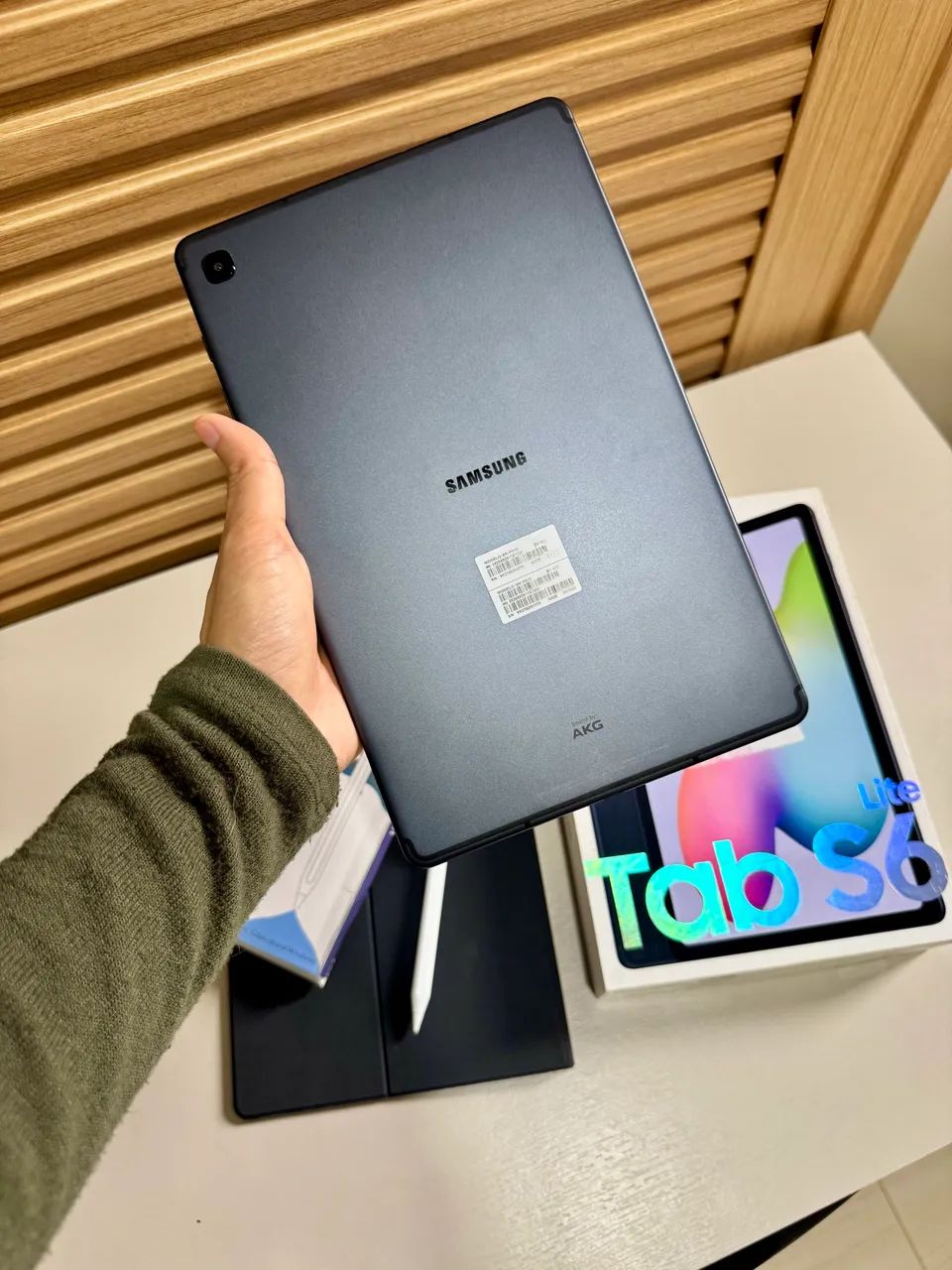 Tablet Tab S6 lite Seminovo  - Foto 4