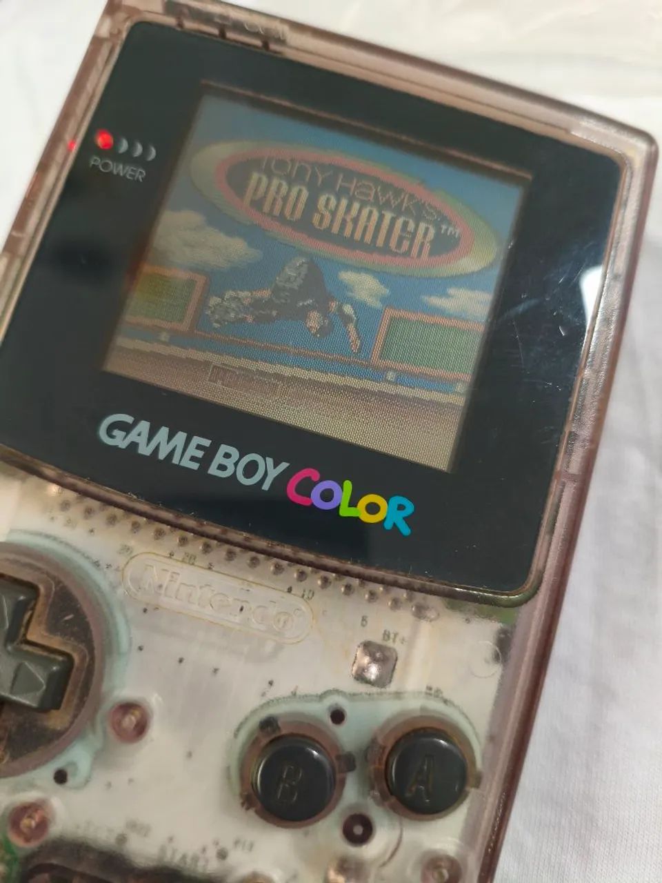 Console Nintendo Game Boy Color Roxo Transparente + Case - Foto 5