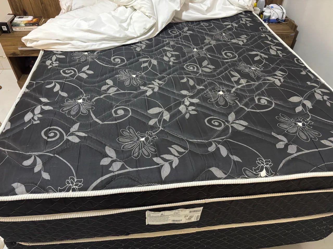 Cama box casal com cabeceira  - Foto 2