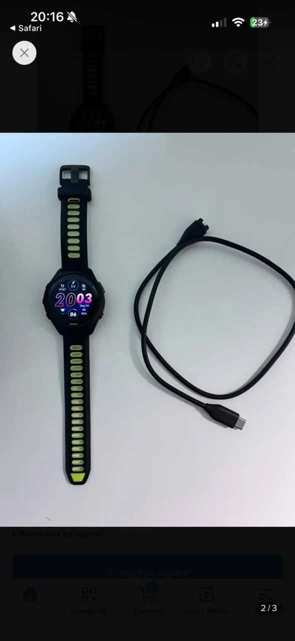 Garmin forerunner 265s - Foto 2