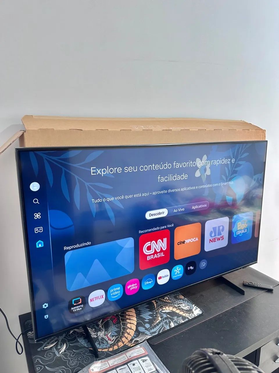 Tv smart 50 polegadas 4k Samsung  - Foto 4