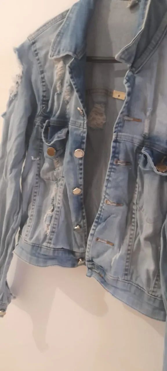 Jaqueta jeans feminina - Foto 3