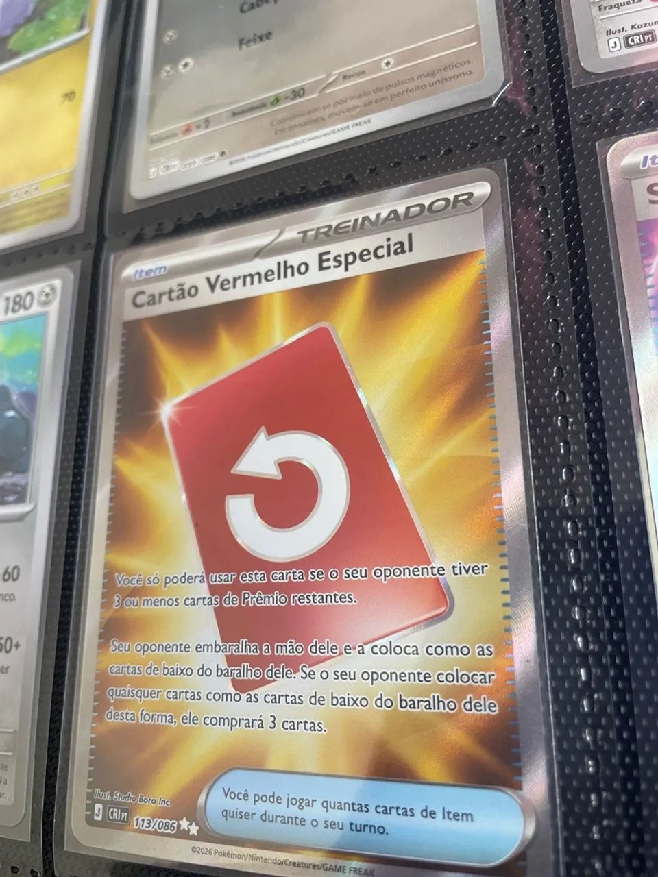Carta Pokémon item de treinador  - Foto 2
