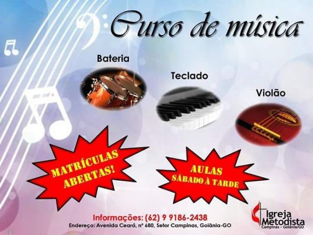 Aulas de Violão , Teclado e Bateria em Campinas