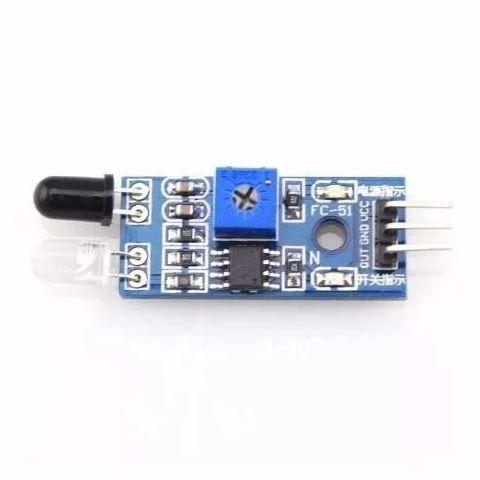 COD-AM18 Sensor De Obstáculo Infravermelho - Reflexão Lm393 Arduino - Robotica - Automaç - Foto 2