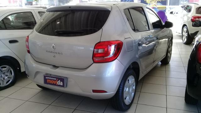 Sandero Authentic 1.0 12 V 2019 Prata - Foto 5