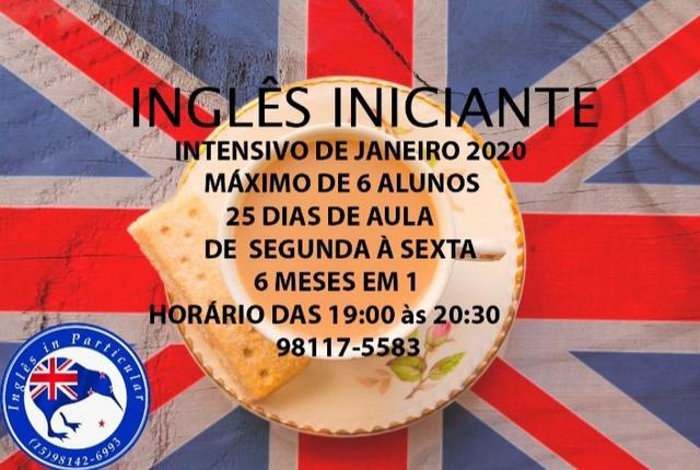 Aulas Particulares de Inglês