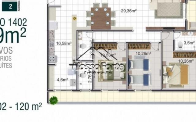 Apartamento Canto do Forte em Praia Grande - Foto 18