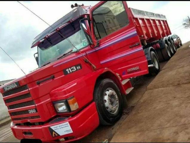 Scania 113 + Graneleiro - Foto 3