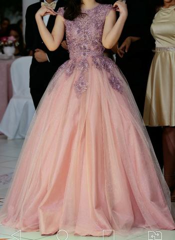 Aluguel vestido de debutante 2 em 1