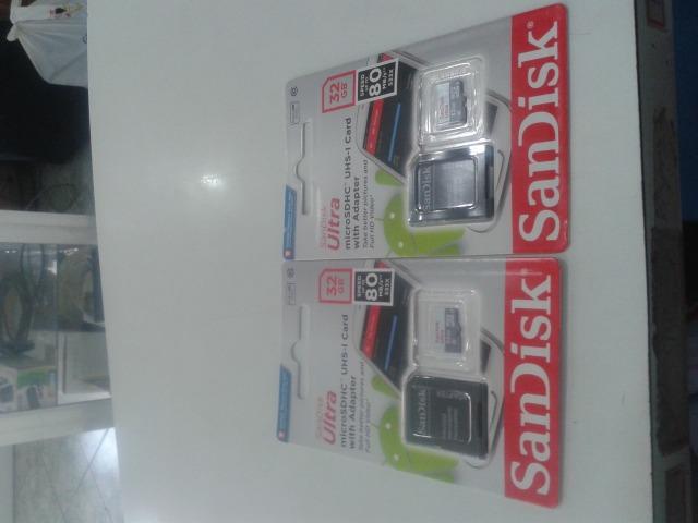 Cartão micro sd 32gb