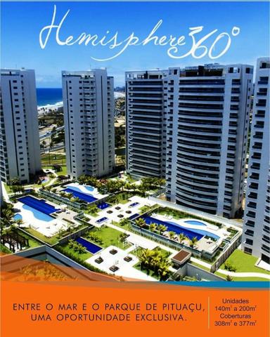 Apartamento 4 quartos frente do Mar de Patamares . Oportunidade Hemisphere 360 - Foto 11