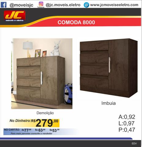 Cômoda 8000 novas cores