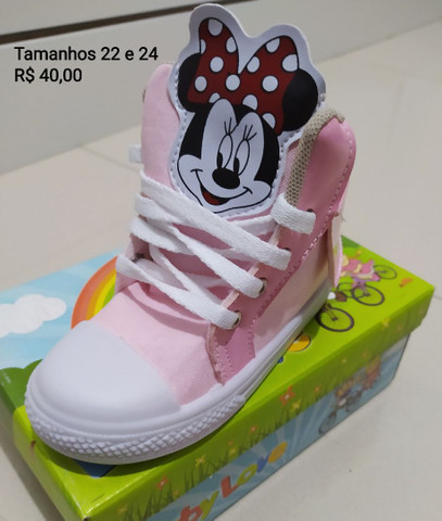 botinha minnie