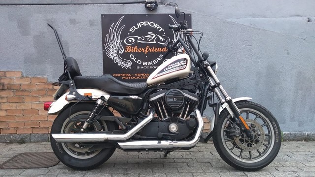 HARLEY SPORTSTER 883R 2014 COM ABS BRANCO PEROLA LINDA