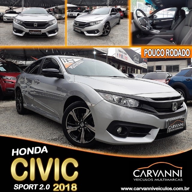 HONDA CIVIC SPORT 2018 AUTOMÁTICO