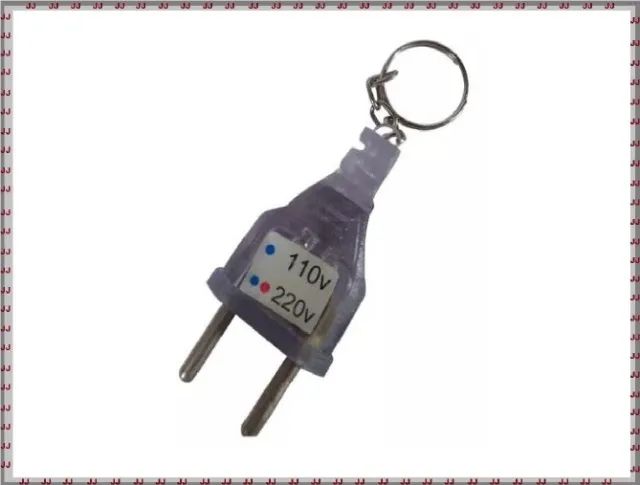Chaveiro teste - Identificador de voltagem 110 - 220 - Foto 2