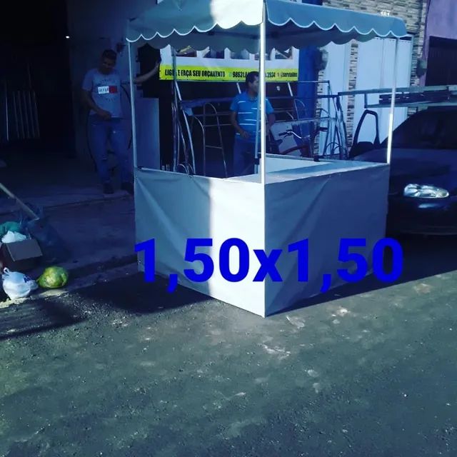 Barraca desmontável completa  - Foto 4