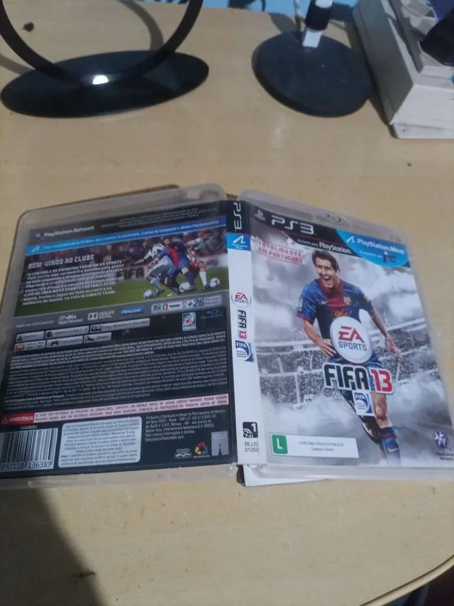 Jogo Fifa 13 - Ps3 - Mídia Física Original