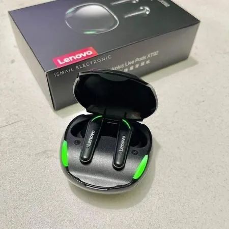 Original Lenovo Xt92 Powerful Bass Original Bluetooth para Jogos Baixa  Latência Com Cancelamento de Ruído C/mic