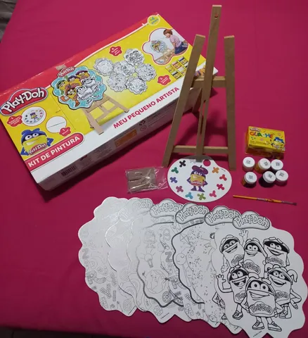 Play Doh - Meu Pequeno Artista kit de pintura