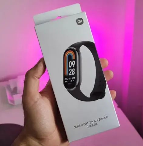 Relógio Xiaomi Mi Band 8 Original Lacrada + Película