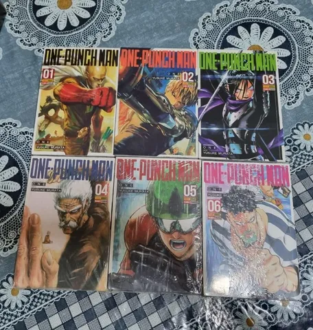 Coleção One Punch Man 1 a 23 + catalogo dos herois