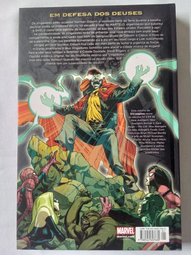 HQ Vingadores O Cerco capa dura Panini comics  - Foto 4