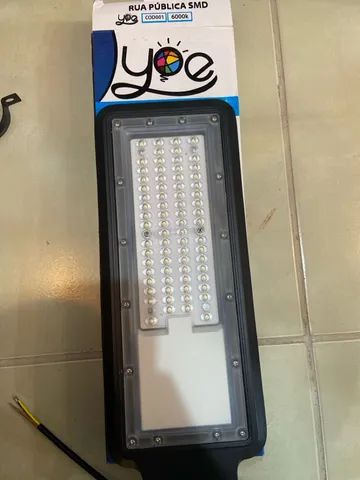 Luminária 100w Pública poste SmD 6500k 