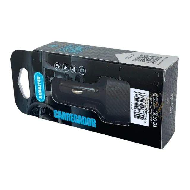 Carregador Veicular Turbo 15W CV207 - Kimaster cod: 3968 - Foto 2