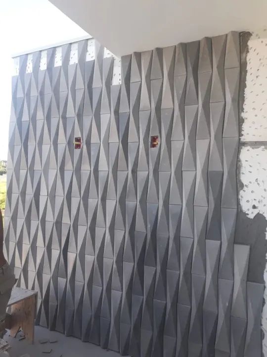 Revestimento  Cimentício 3D ONIX ORIGAMI