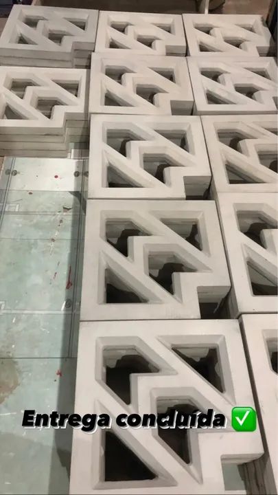 Elemento vazado - cobogo dupla face - Foto 3