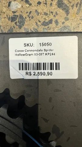 COROAS CANNONDALE SPIDER HOLLOWGRAN 53/39 ZERO - Foto 6