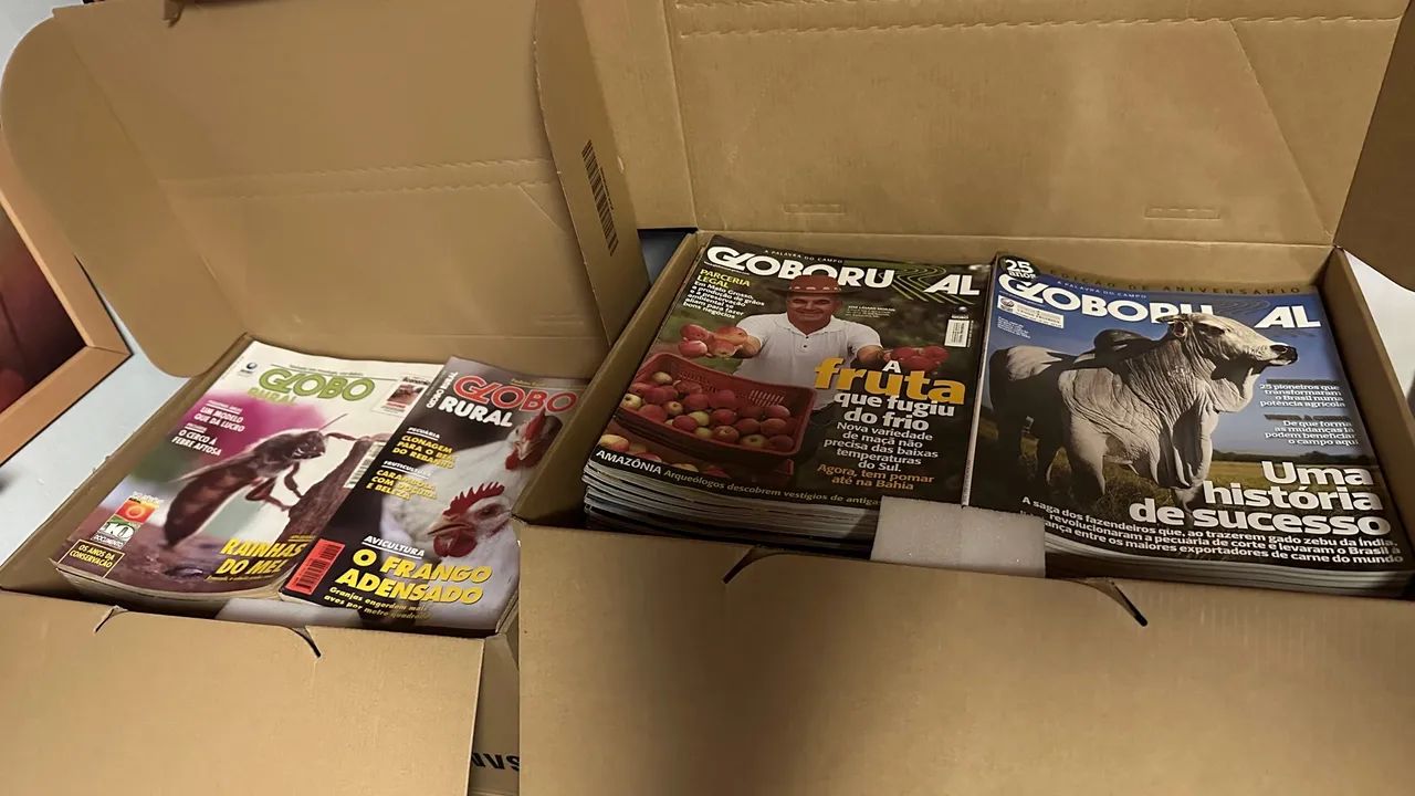 Coleção completa Globo Rural 