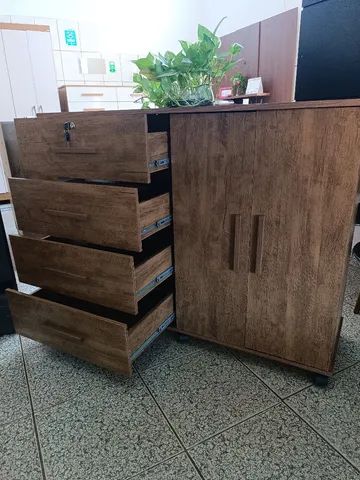 Cômoda Grande com Sapateira Dupla Nova na Promoção  - Foto 3