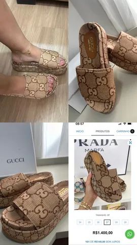 Plataforma Gucci - premium 