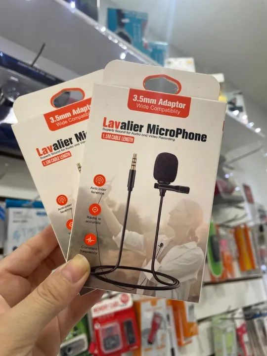Microfone de Lapela 