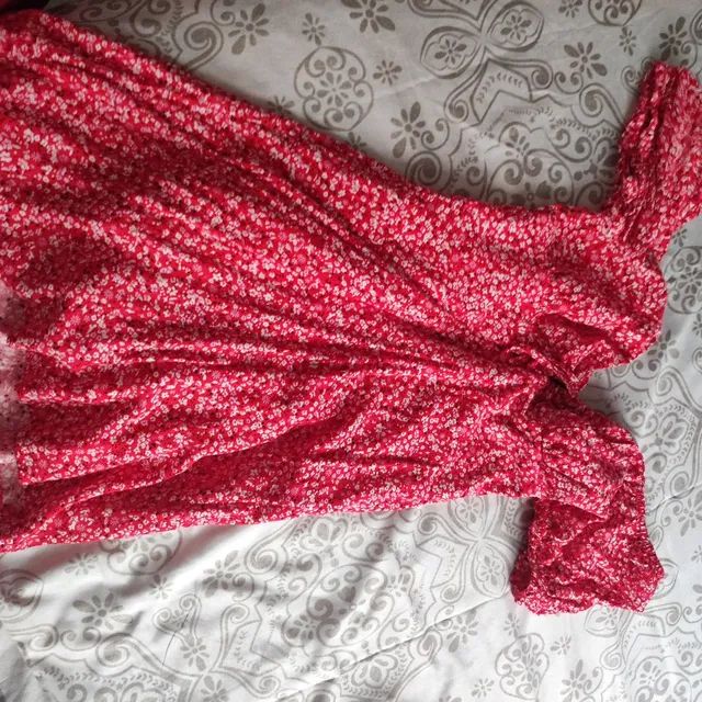 Vestido estampado novo - Foto 5