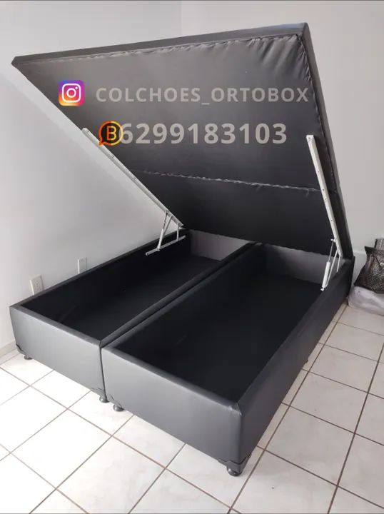 Cama Box Baú Super king blindado - Foto 3