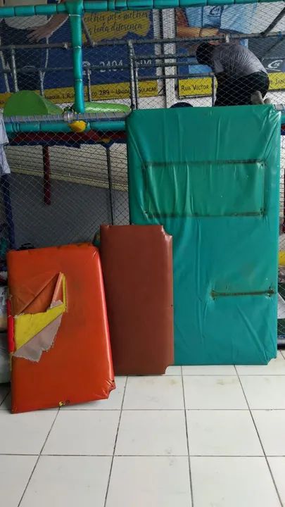 Kid play brinquedão reformas estofados/ rede/isotubos b - Foto 2